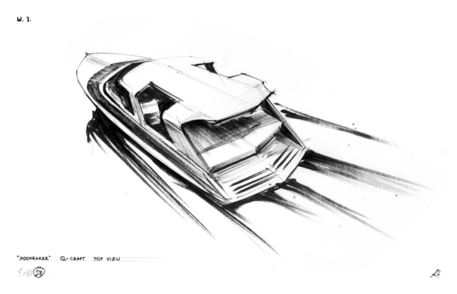 Sir Ken Adam's Sketch