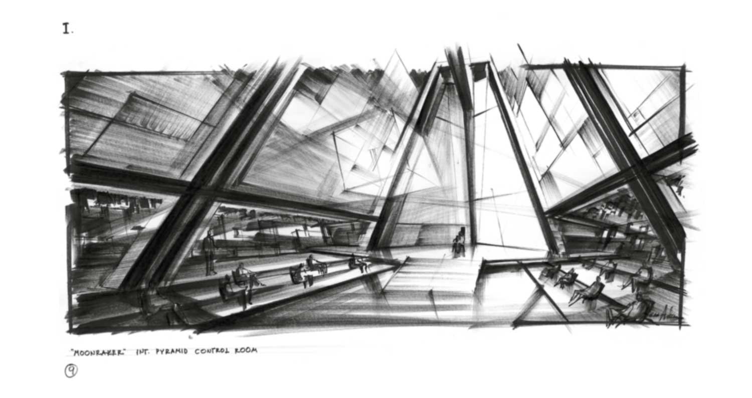 Sir Ken Adam's Sketch