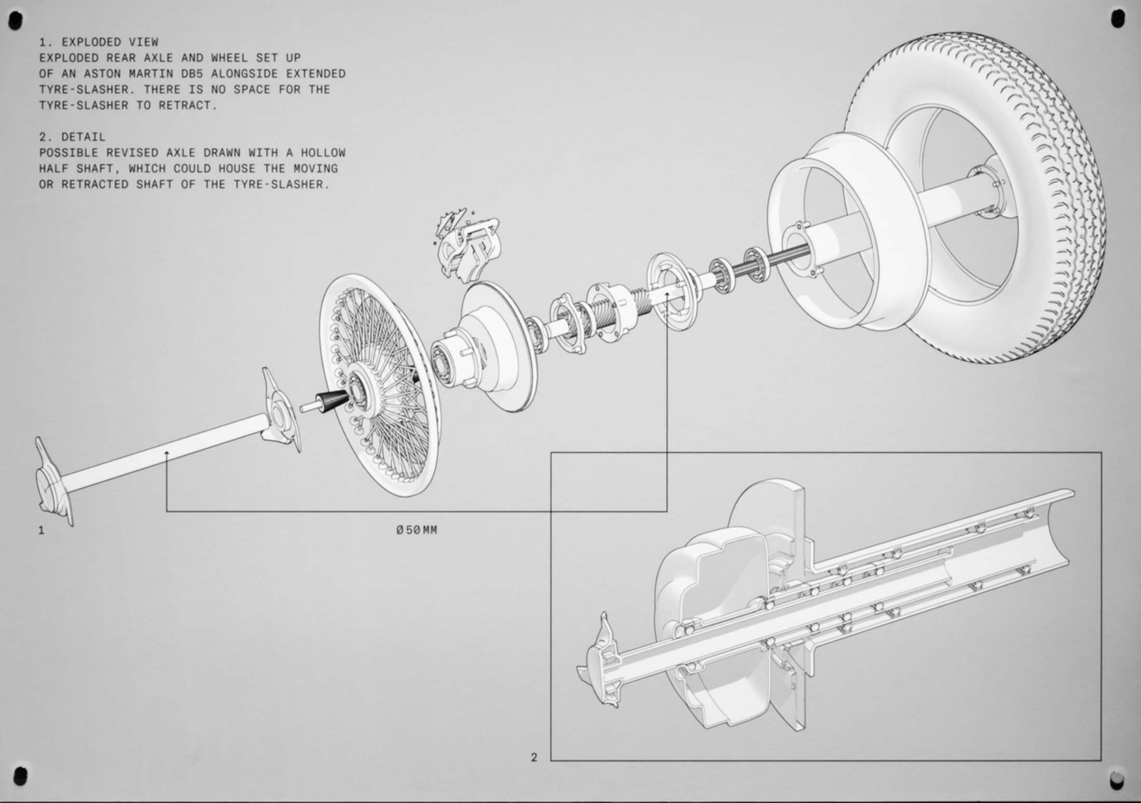 James Bond's tyre-slasher